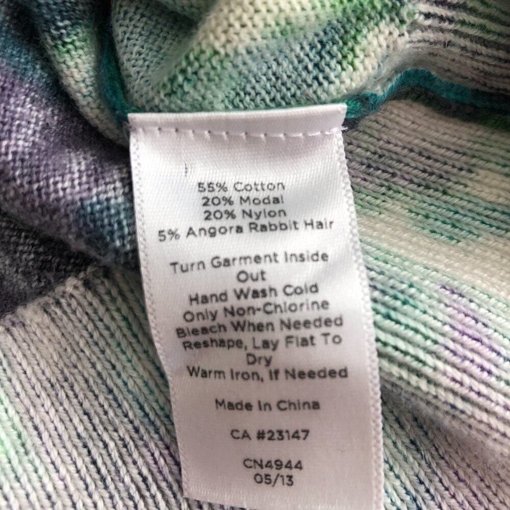 Talbots Soft Angora Blend Button Front Cardigan, … - image 6